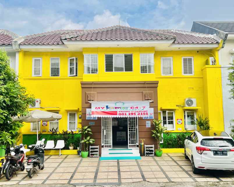disewakan kost jl pavilion blok c4 no 7