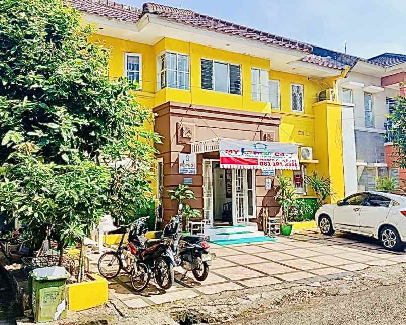 disewakan kost jl pavilion blok c4 no 7