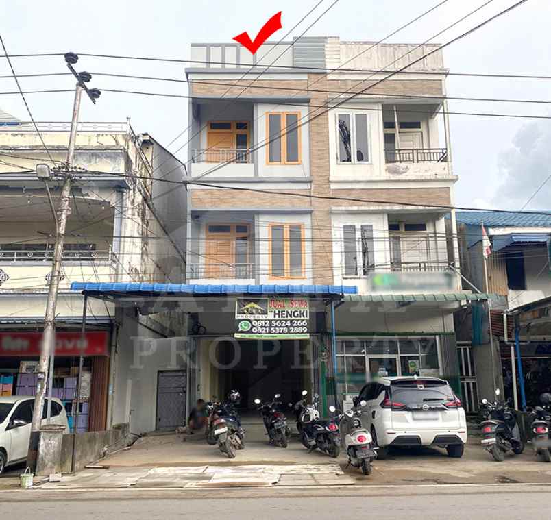 disewakan ruko jalan panglima aim kota pontianak