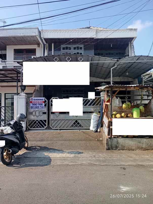 disewakan rumah jl sumagung kelapa gading