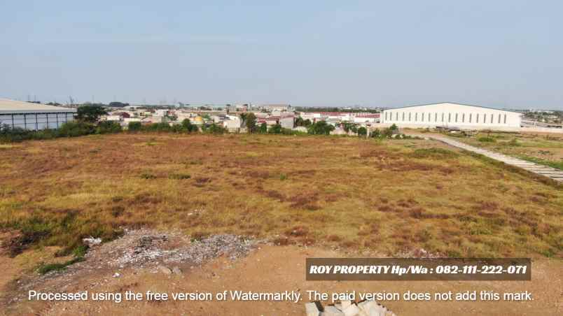 disewakan tanah jl marunda makmur