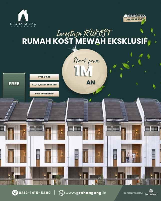 hub kost full furnish malang dekat umm