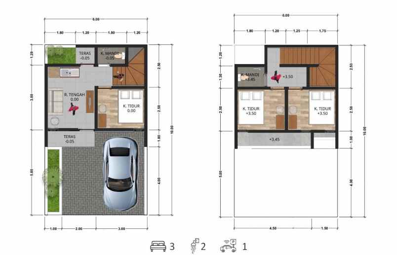 hunian cluster islami di pondok petir kota depok
