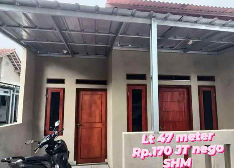 jual rumah siap huni tinggal pilih