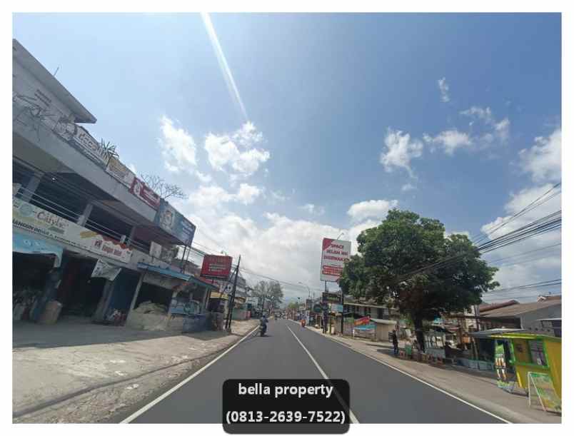 jual tanah kaliurang jogja tepi jalan raya degolan