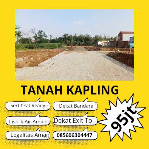 jual tanah kapling bersertifikat ready