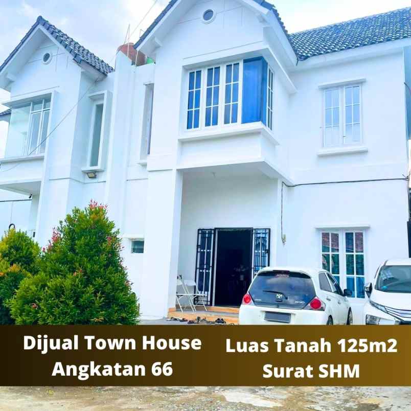 jual town house angkatan 66