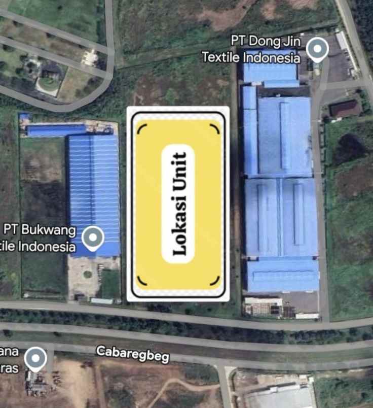 kavling industri 5 6 hektar karawang barat
