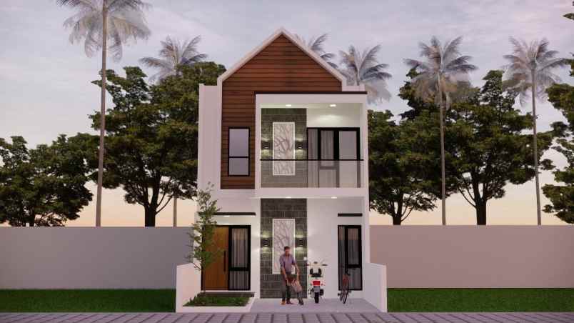 new listing hunian 2 lantai di kota wisata batu