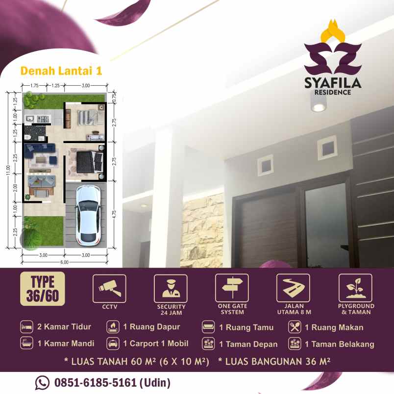 perumahan syariah ahsana syafila residence kediri