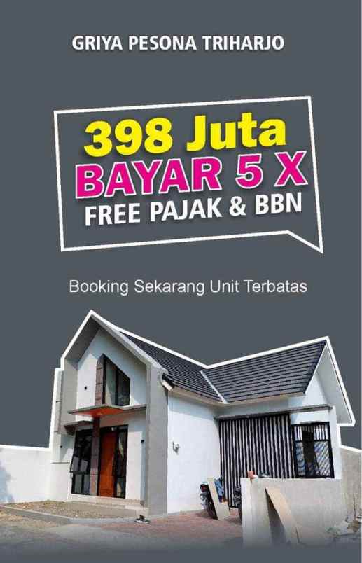 promo rumah scandinavian dekat rsud wates