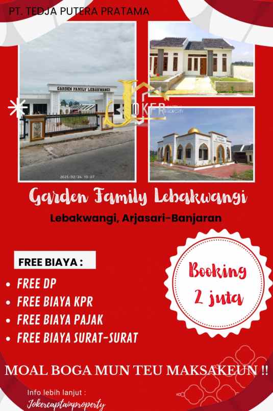 rumah bandung bisa cicil tanpa bi cheking