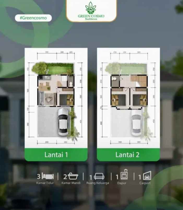 rumah baru 2 lantai di klipang sendangmulyo semarang