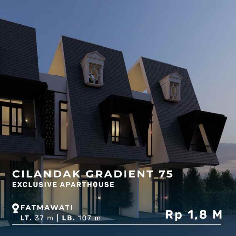 rumah cilandak fatmawati fully furnished