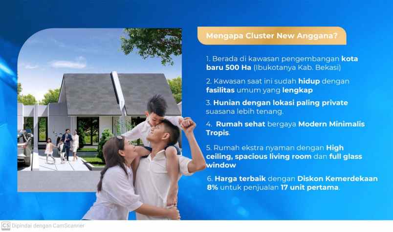 rumah cinity cikarang bebas banjir