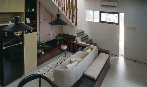 rumah design kekinian di ciracas jakarta timur