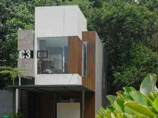 rumah design kekinian di ciracas jakarta timur