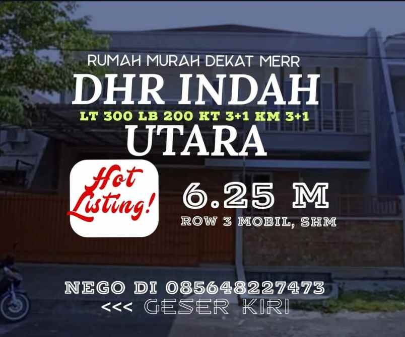 rumah dharmahusada indah dekat unair c merr