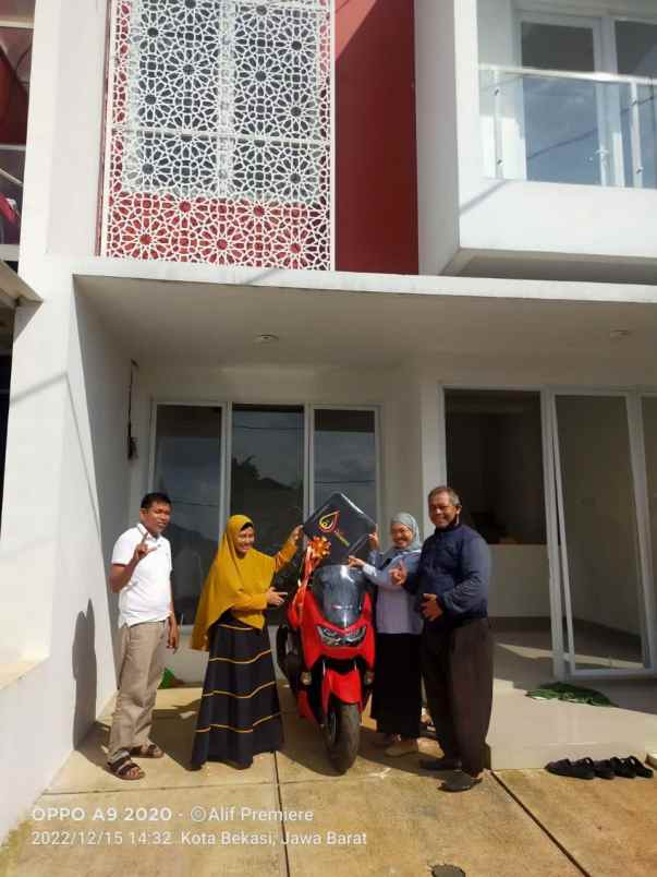 rumah di bekasi gk nyampe 2 m