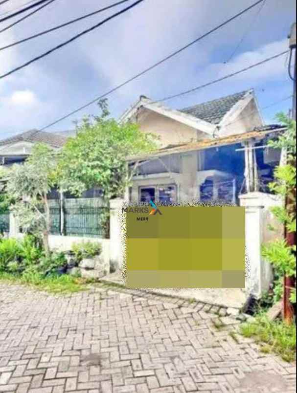 rumah di mulyosari murah pol under market hitung tanah