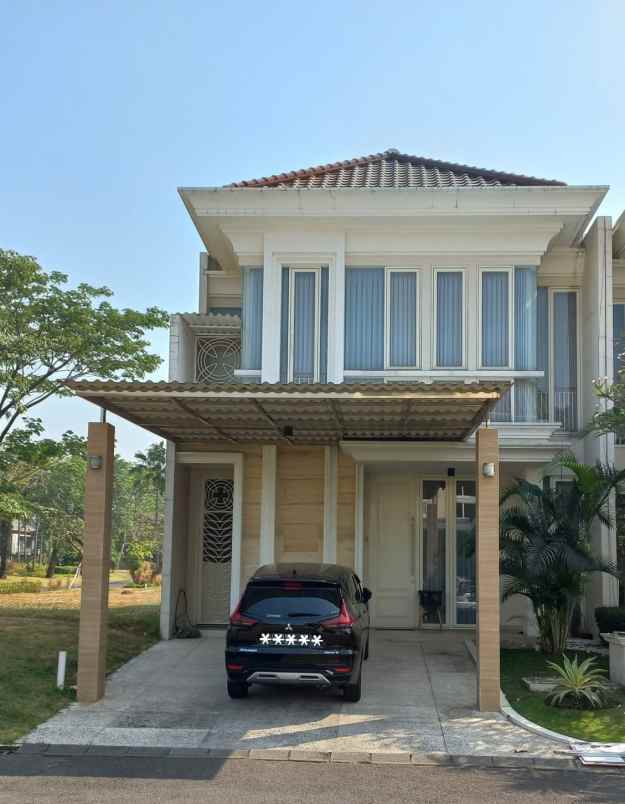 rumah dijual pakuwon indah la riz wood surabaya