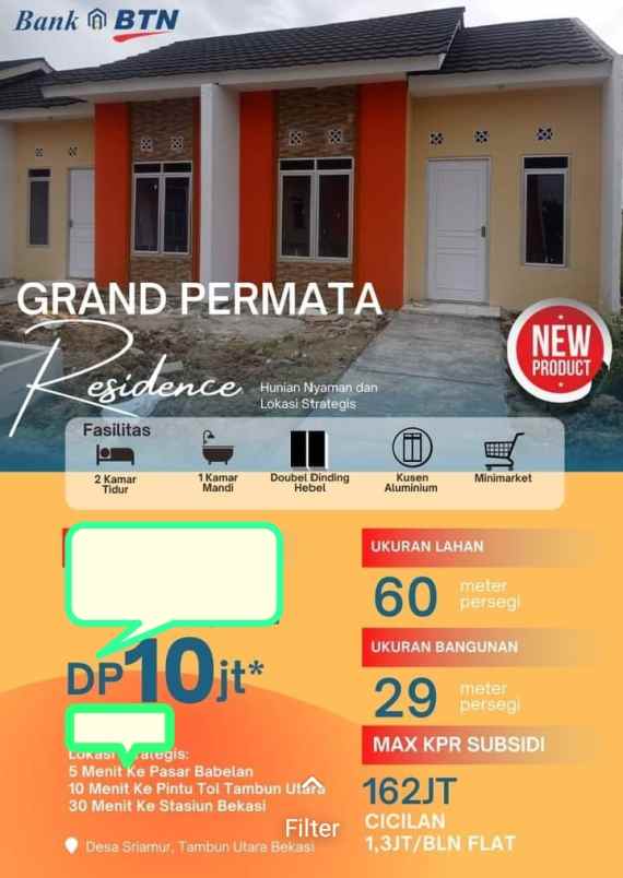 rumah grand permata residance