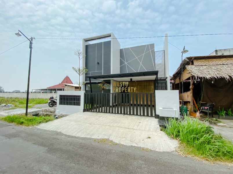 rumah kontemporer dekat jalan lpmp kalasan sleman