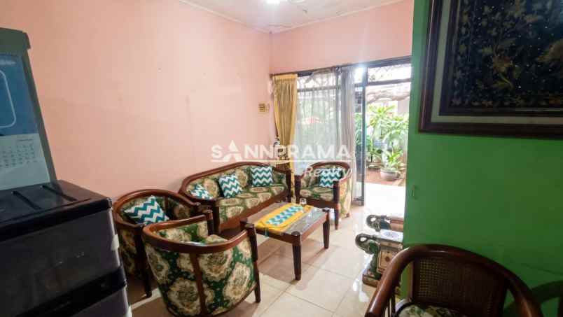 rumah luas 7 kamar bebas banjir di bojongsari depok