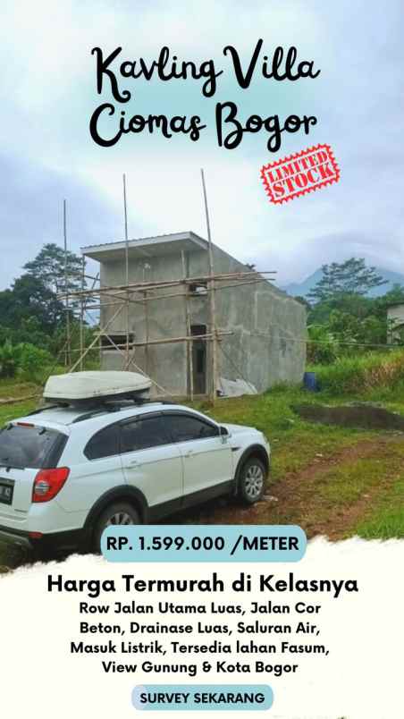 rumah mezanine murah 100 jutaan di ciomas bogor