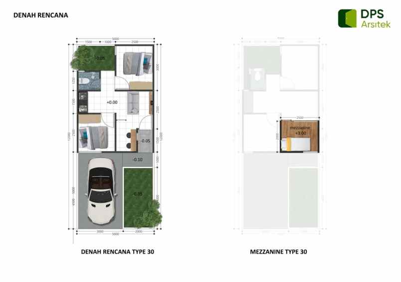 rumah mezanine murah 100 jutaan di ciomas bogor