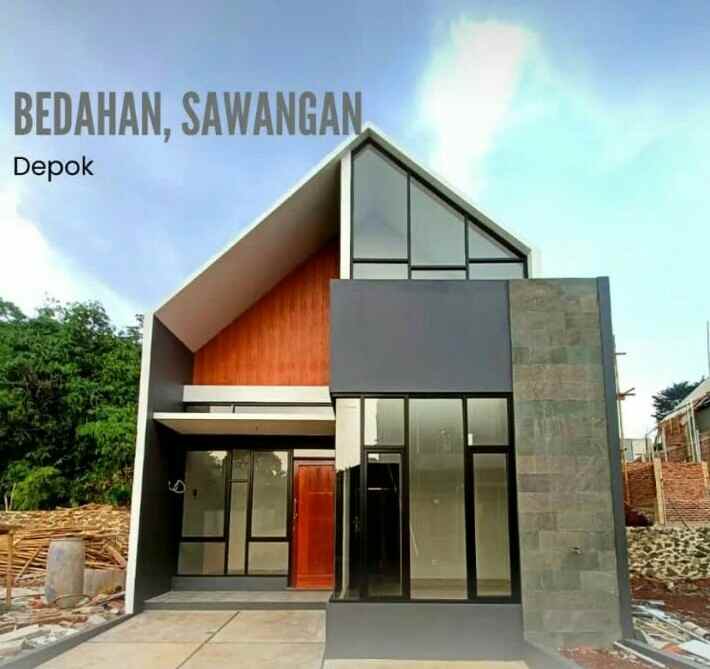 rumah milenial modern skandinavian di sawangan depok