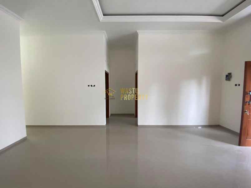 rumah modern baru siap huni di widodomartani