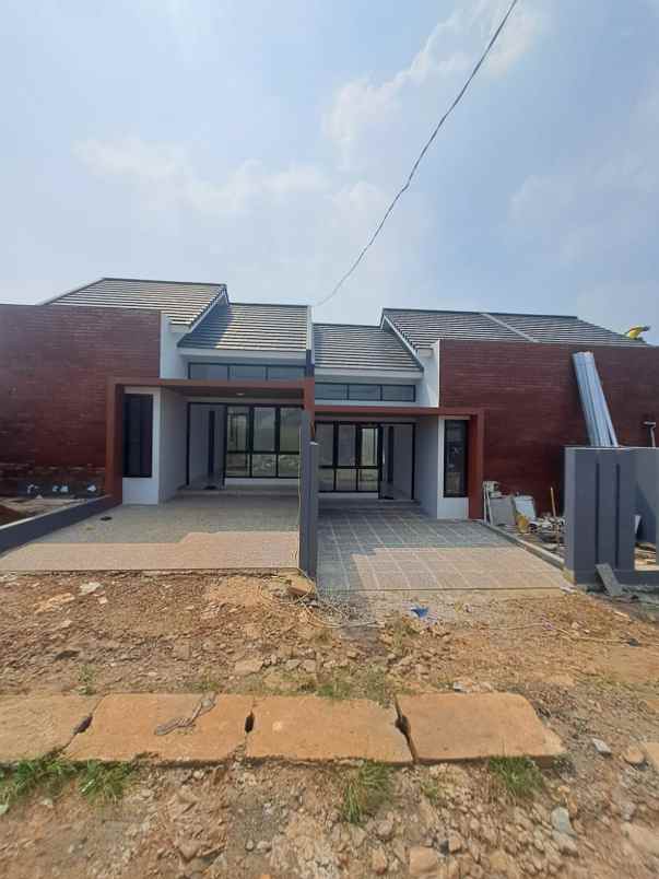 rumah modern minimalis lokasi nyaman di sawangan depok