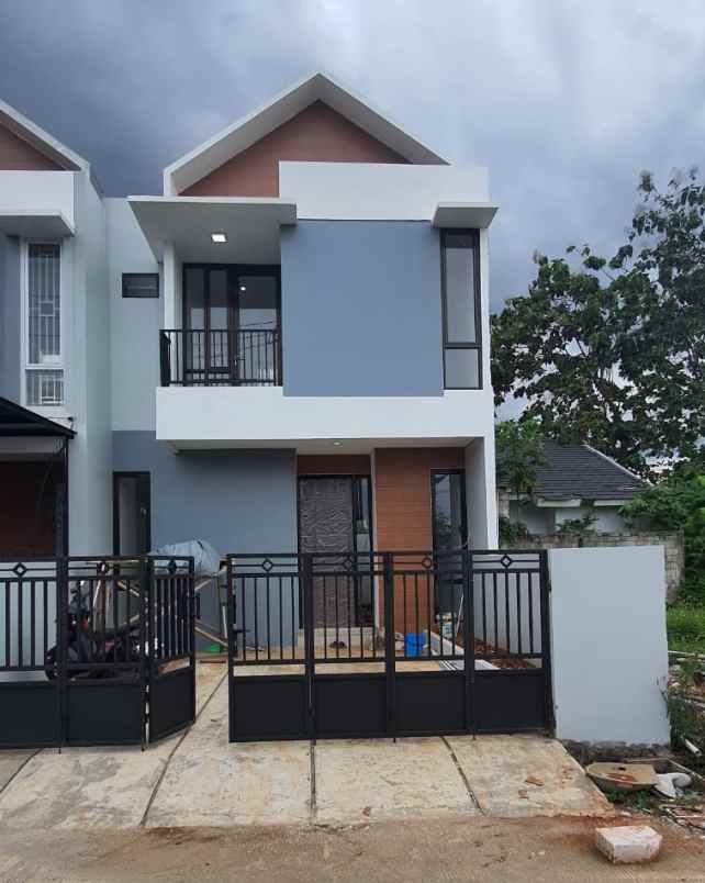 rumah modern skandinavian lokasi dekat toll depok