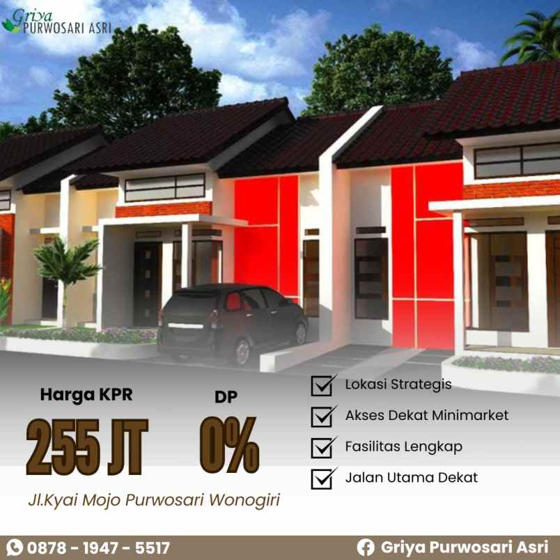 rumah murah minimalis wonogiri kota