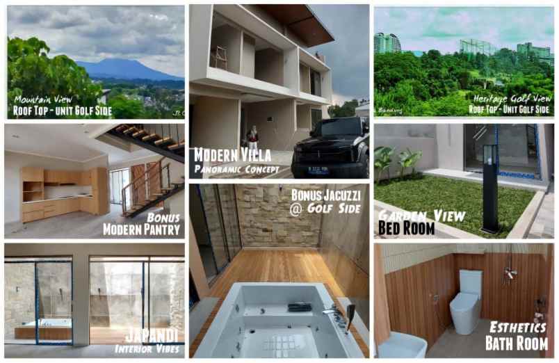 rumah rasa villa di dago bandung utara