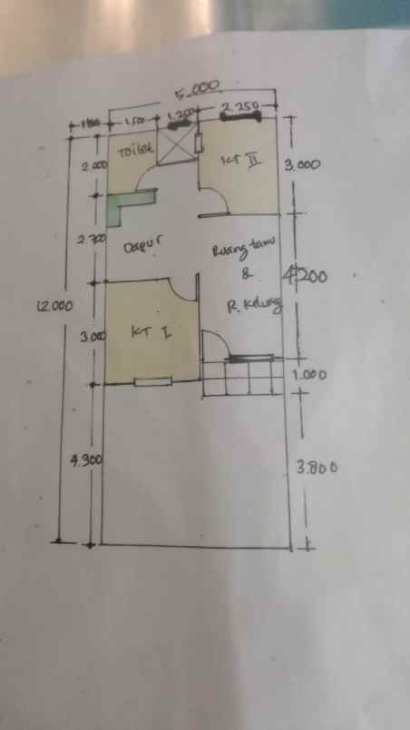 rumah sawangan 1 lantai ready siap huni