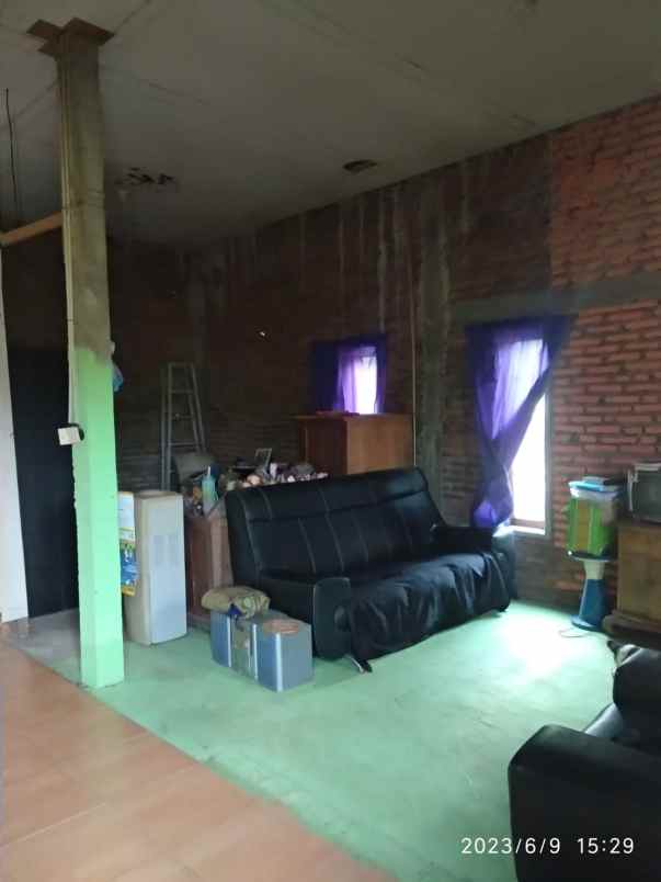 rumah semi permanen dijual murah