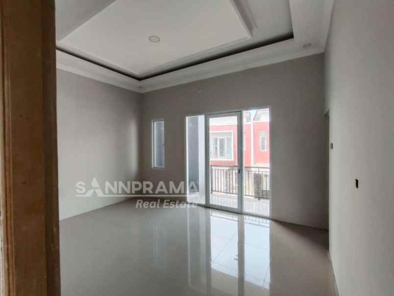 rumah townhouse 2lt tanpa dp di pondok rajeg fry