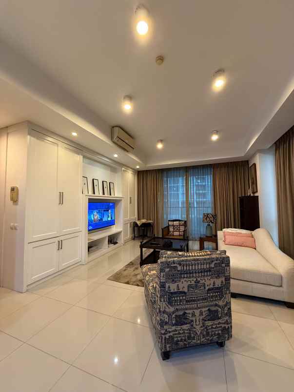 sewa apartemen 3 1br di jakarta selatan full furnished