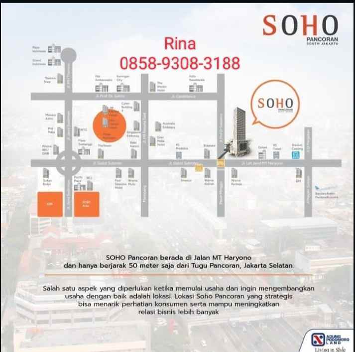 soho pancoran di jakarta selatan no overtime charge