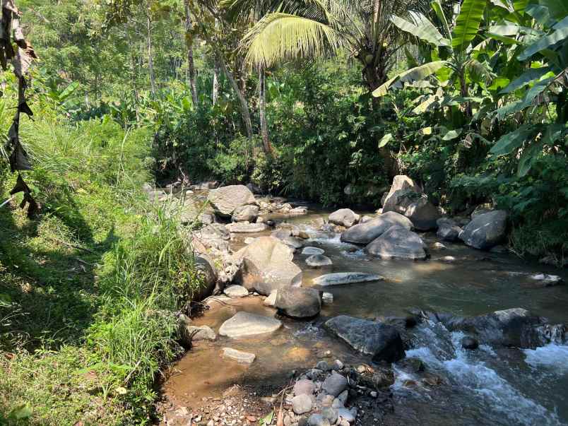 tanah 1327m dekat sungai kawasan wisata ngargoyoso