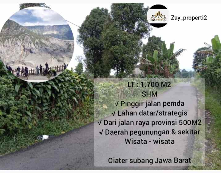 tanah daerah ciater subang jawa barat