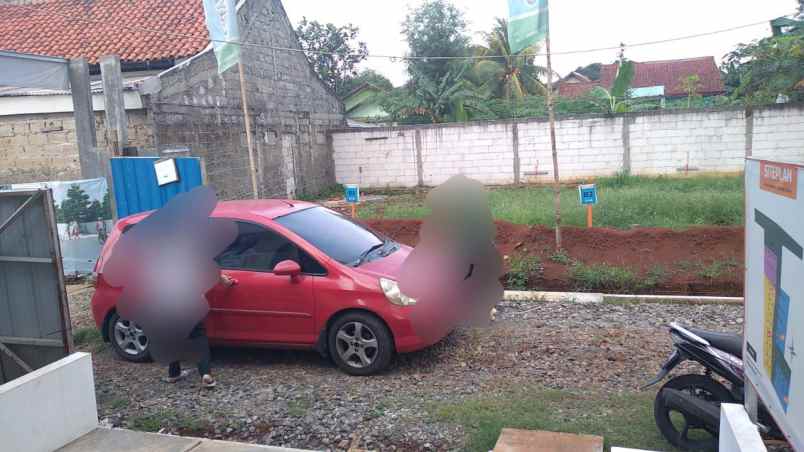 tanah kavling dalam perumahan cluster sawangan depok