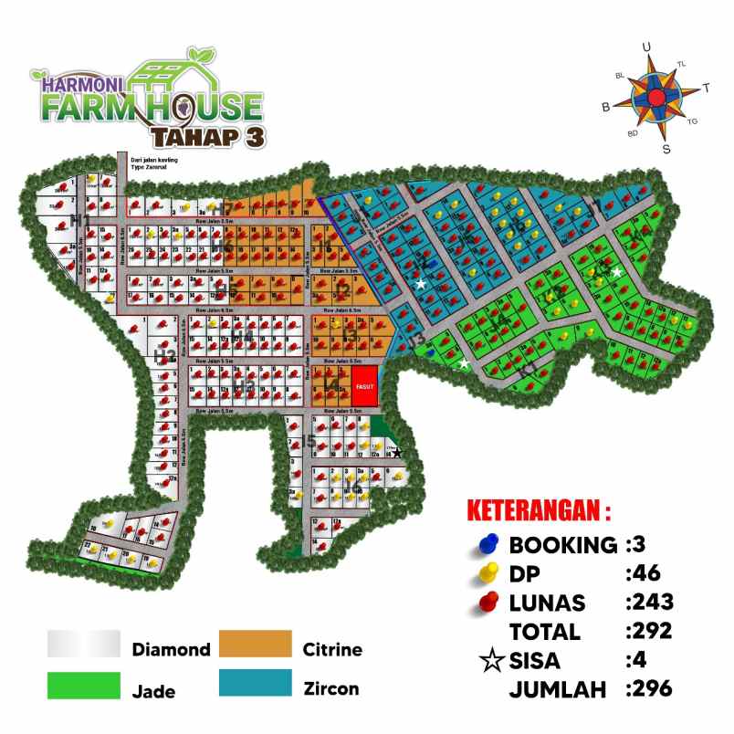 tanah kavling murah tahap 4 di cariu bogor