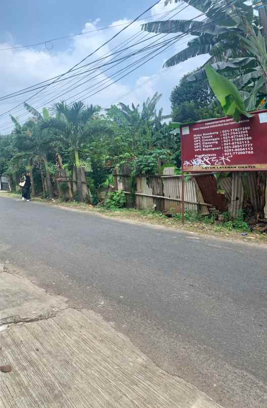 tanah murah posisi hook lokasi beji depok bebas banjir