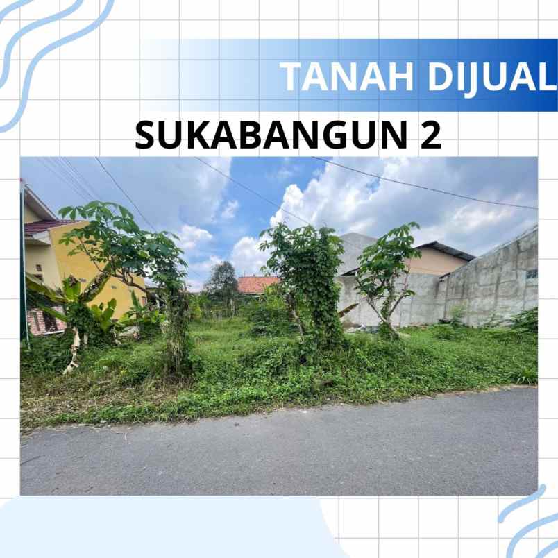 tanah sukabangun 2 palembang dijual cepat