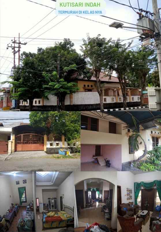 termurah dijual rumah di perum kutisari indah surabaya