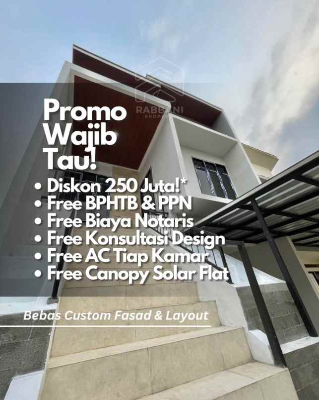 townhouse super strategis di bsd