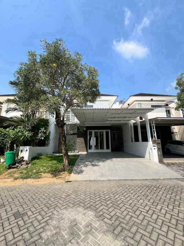 wisata bukit mas rumah minimalis 2 lt semi furnish